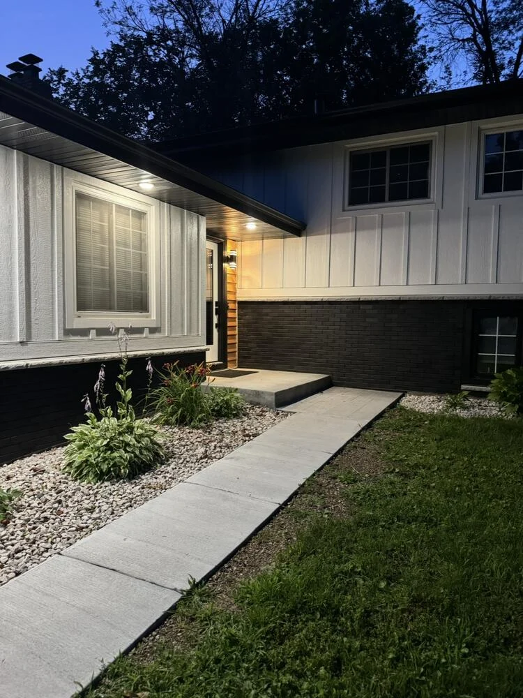 Home exterior from Modern Home Builds